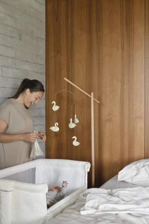 FORSALA - Co-sleepe - Naturel Bouclé - Cream