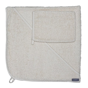 FORSALA - Handklæði með hettu og þvottapoki