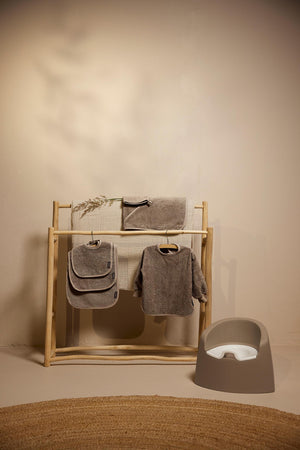 FORSALA - Handklæði með hettu og þvottapoki