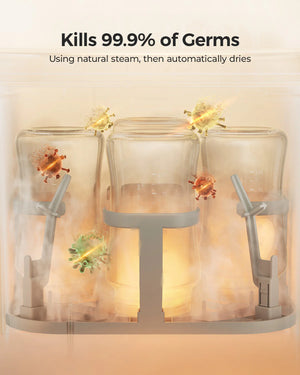 Pela sótthreinsi og uppþvottavéla - Momcozy KleanPal Pro Baby Bottle Washer and Sterilizer