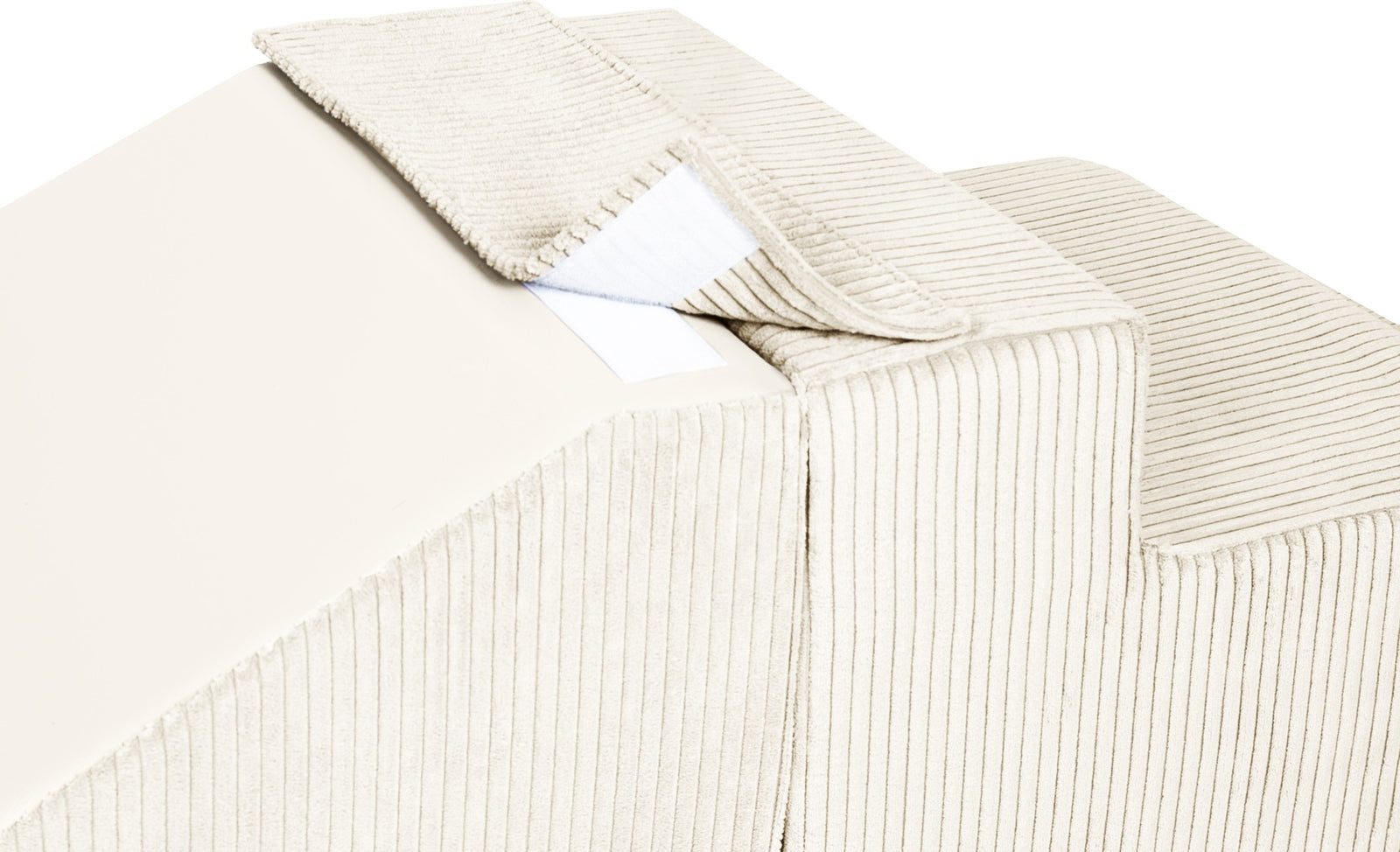 FORSALA - Midi Slide and Step kubbar Flauel Beige