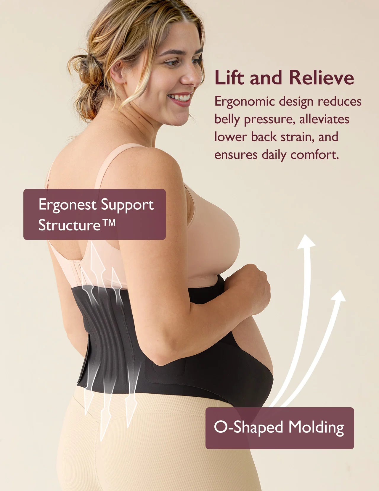 Meðgöngubelti - Momcozy Ergonest Maternity Belly Band