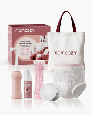 Nauðsynjapakki fyrir bata eftir fæðingu - Momcozy Postpartum Recovery Essentials Kit