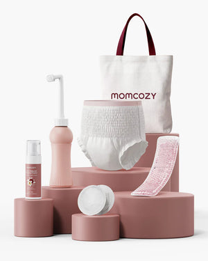 Nauðsynjapakki fyrir bata eftir fæðingu - Momcozy Postpartum Recovery Essentials Kit