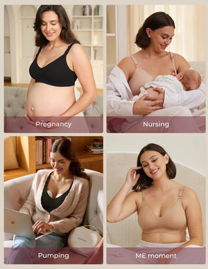 Gjafahaldari - Ultra Soft Seamless Nursing Bra YN21