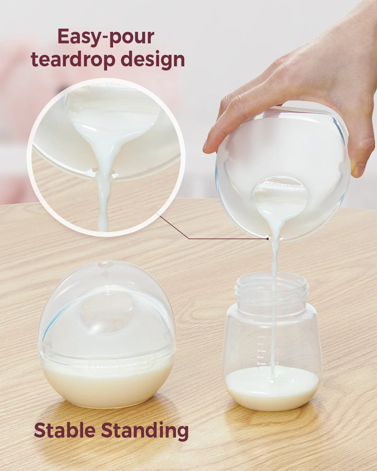 FORSALA - Mjólkursafnari 2stk - Momcozy Breast Milk Collector