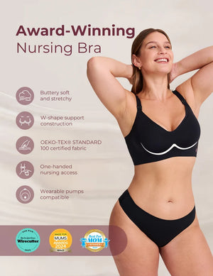 Gjafahaldari - Ultra Soft Seamless Nursing Bra YN21