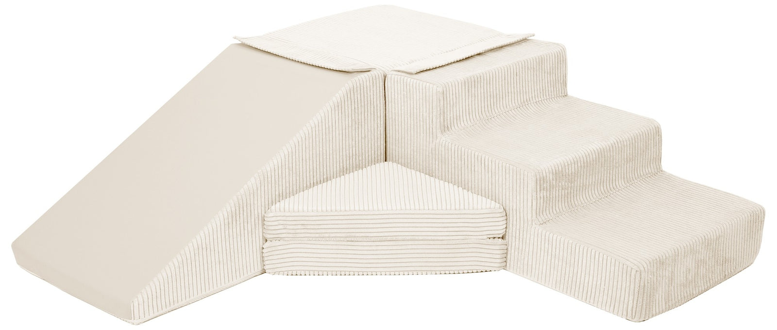 FORSALA - Slide and step kubbar flauel beige