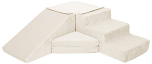 FORSALA - Slide and step kubbar flauel beige