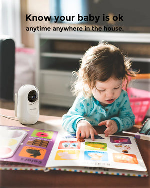 barnapíutæki með myndarvél - 1080P High, Performance Video Baby Monitor BM01