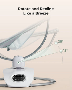 FORSALA - Momcozy Ömmustóll - Momcozy CocoSway 3D-Motion Electric Baby Swing