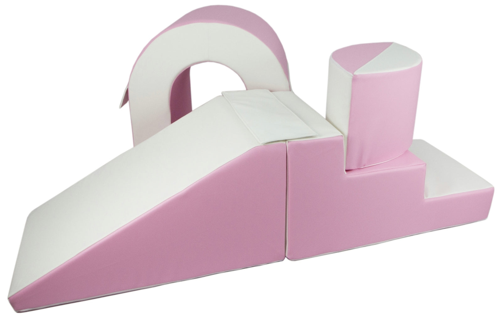 FORSALA - Step and Climb kubbar Bleikt/Hvítt