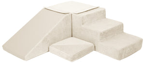 FORSALA - Slide and step kubbar flauel beige