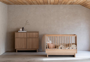 FORSALA - Kyo Convertible Bed 120 x 70 - Honey Ash