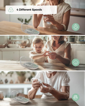 Rafmagns Naglaþjöl fyrir börn - Momcozy Electric Baby Nail File