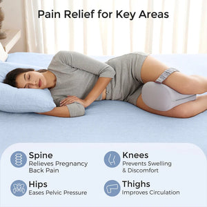 Momcozy Pregnancy Knee Pillow - meögöngu/stuðningspúði fyrir hné