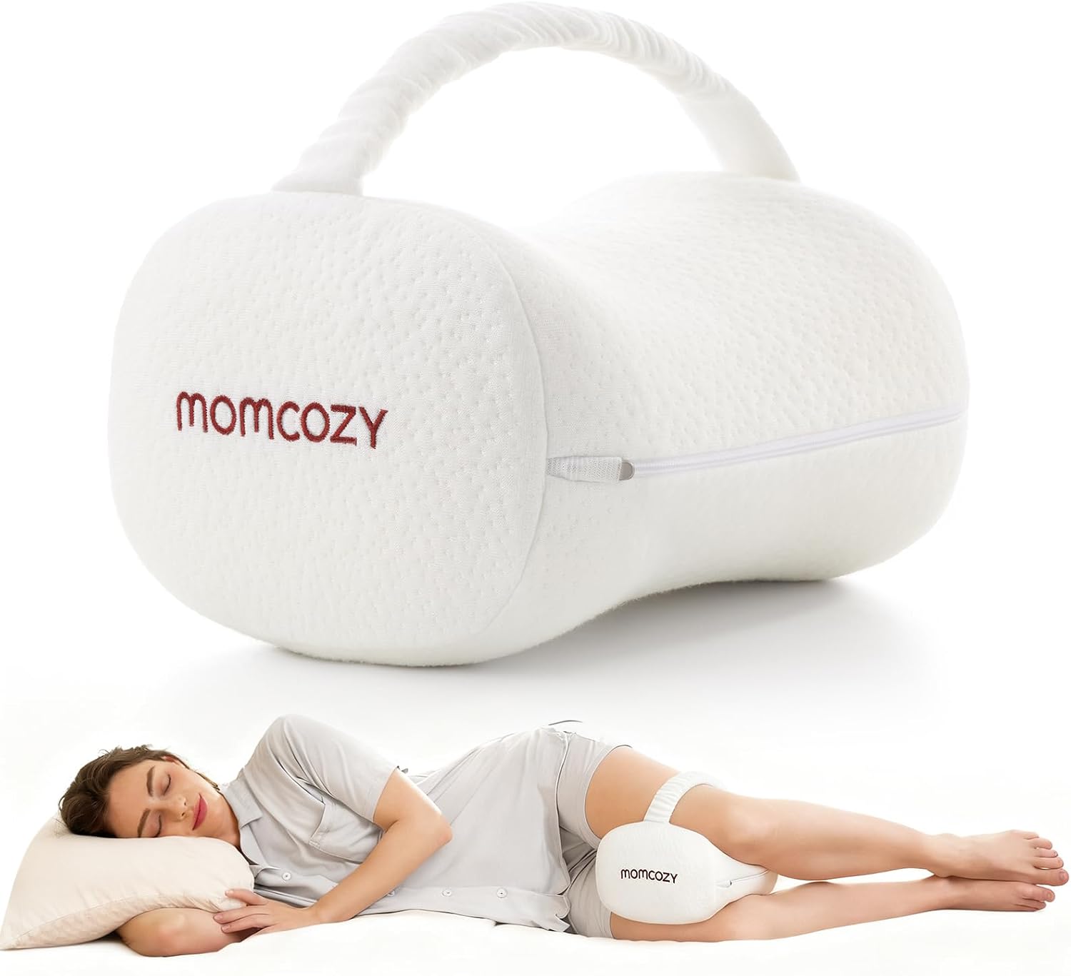 Momcozy Pregnancy Knee Pillow - meögöngu/stuðningspúði fyrir hné