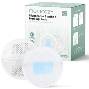 Einnota lekahlífar - Momcozy Bamboo Fiber Disposable Nursing Pads 80-120pcs