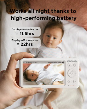 barnapíutæki með myndarvél - 1080P High, Performance Video Baby Monitor BM01