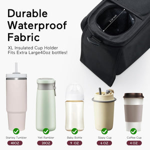 FORSALA - Momcozy Universal Kerrutaska - Momcozy Universal Stroller Organizer with Cup Holders