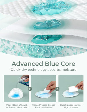 Einnota lekahlífar - Momcozy Bamboo Fiber Disposable Nursing Pads 80-120pcs