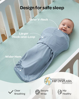 Momcozy Easy Swaddle Wrap For 0-3M