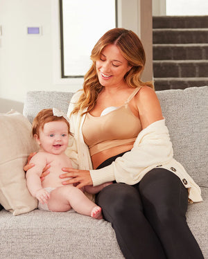 M5 Handfrjáls brjóstapumpa - Momcozy M5 Wearable Breast Pump Grey Double Packs