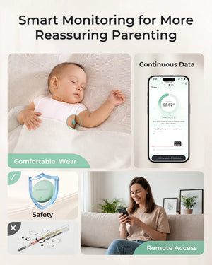 Momcozy Smart Baby Thermometer - Hitamælir fyrir börn