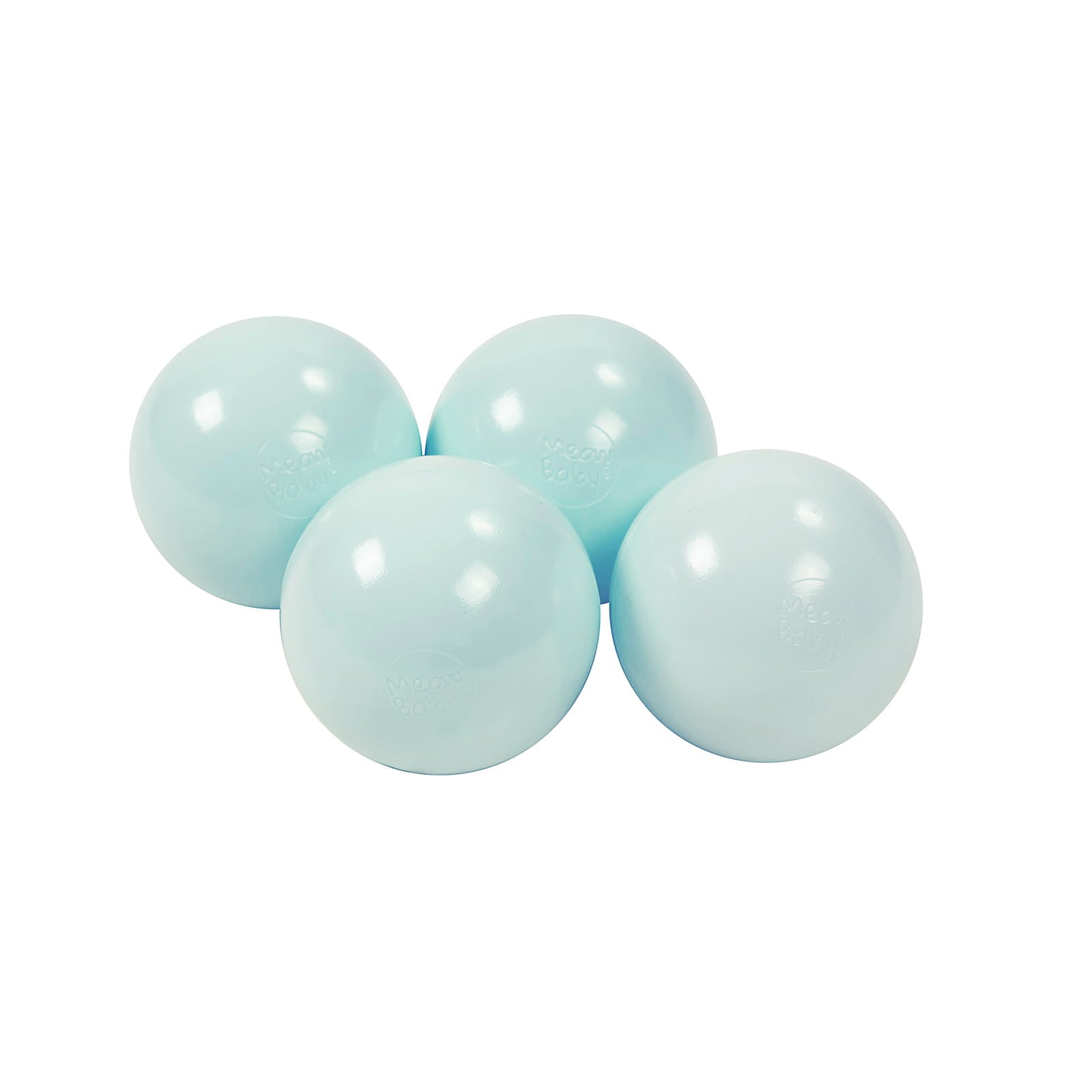 FORSALA - Teal plastboltar 50 stk frá MeowBaby