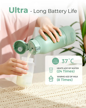 FORSALA - Brjóstamjólkur og vatns Ferðahitari - Superfast Portable Breast Milk & Water Warmer for Travel