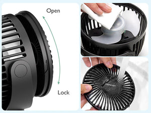 Vifta á kerru -Momcozy Portable Stroller Fan