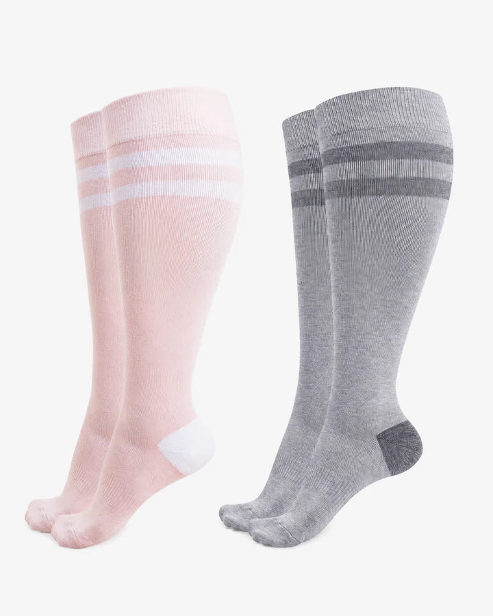 Momcozy Compression Socks for Women Wide Calf - Stuðningssokkar 2stk