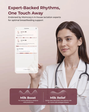 M9 Handfrjáls brjóstapumpa með snjallstýringu - Momcozy Mobile Flow™ Hands-Free Breast Pump | M9