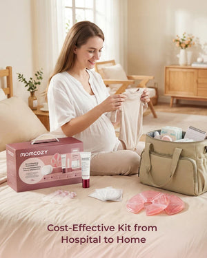 Momcozy Breastfeeding Essentials & Postpartum Kit – 73 stk.