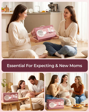 Momcozy Breastfeeding Essentials & Postpartum Kit – 73 stk.