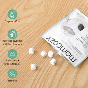 Uppþvottatöflur í KleanPal Pro Pela sótthreinsi og uppþvottavéla - Washing Block for KleanPal Pro Bottle Washer, 120 Tablets