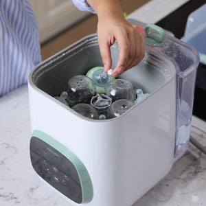 Uppþvottatöflur í KleanPal Pro Pela sótthreinsi og uppþvottavéla - Washing Block for KleanPal Pro Bottle Washer, 120 Tablets
