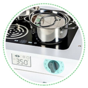 FORSALA - Leikfangaeldhús með áhöldum - Blátt/Grátt