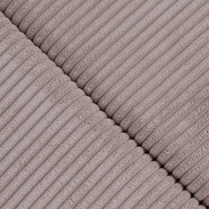 Blómadýna corduroy beige