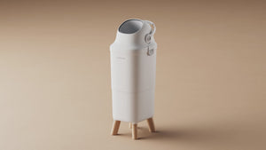 Momcozy Triple-Seal Diaper Pail – bleyjufata með þrefaldri lyktarlokun