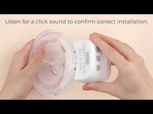 S9 Pro Handfrjáls brjóstapumpa - Momcozy S9 Pro Wearable Breast Pump Grey Double Packs