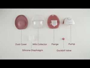 M6 Handfrjáls brjóstapumpa - Momcozy Mobile Style™ Hands-free Slim Breast Pump | M6