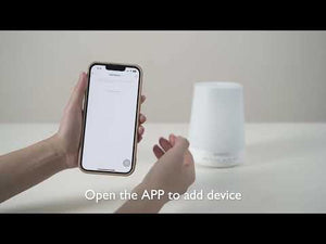 White Noise Tæki með Næturljósi - Momcozy Smart Baby Sound Machine, App Remote Control