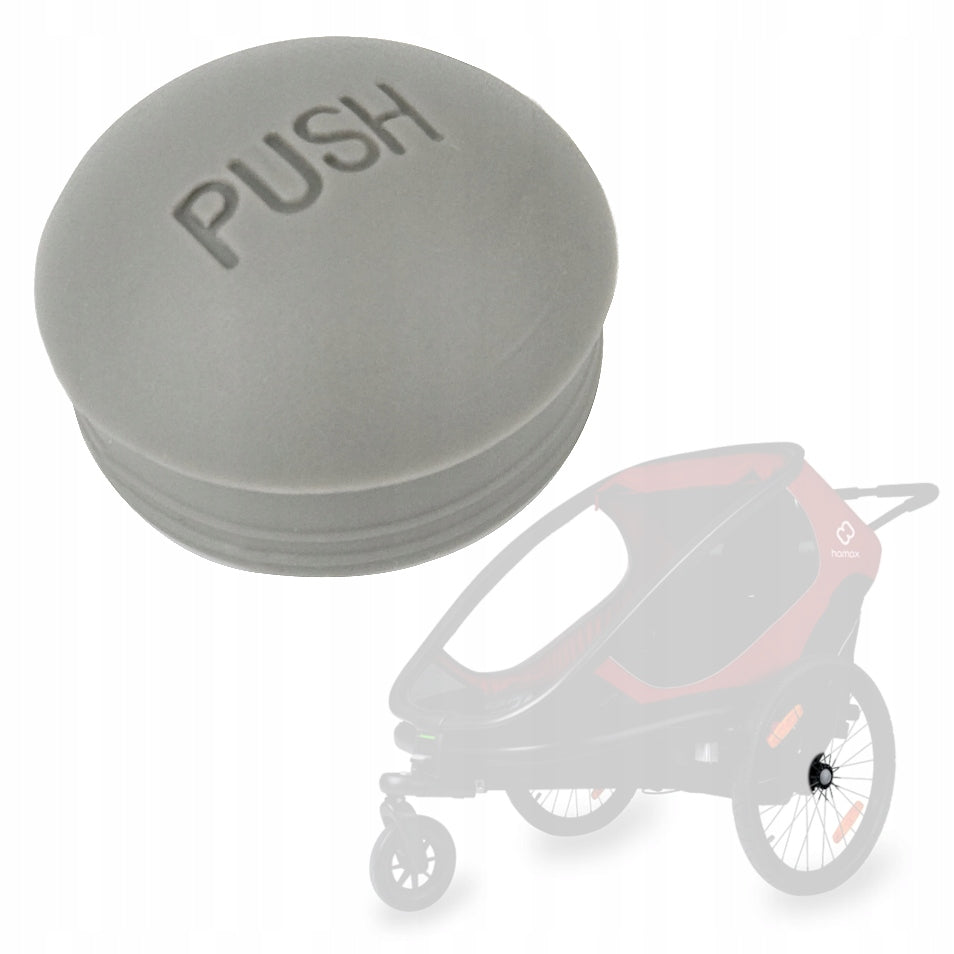 Auka Gúmmí þrýstihnappur fyrir dekk á hjólavagn