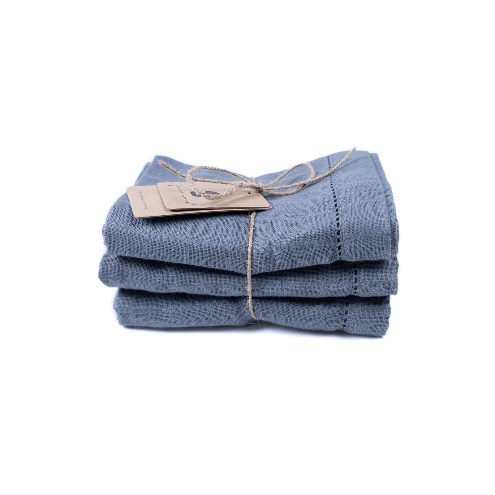 Taubleyjur Muslin Cloth 3 pack Blueberry