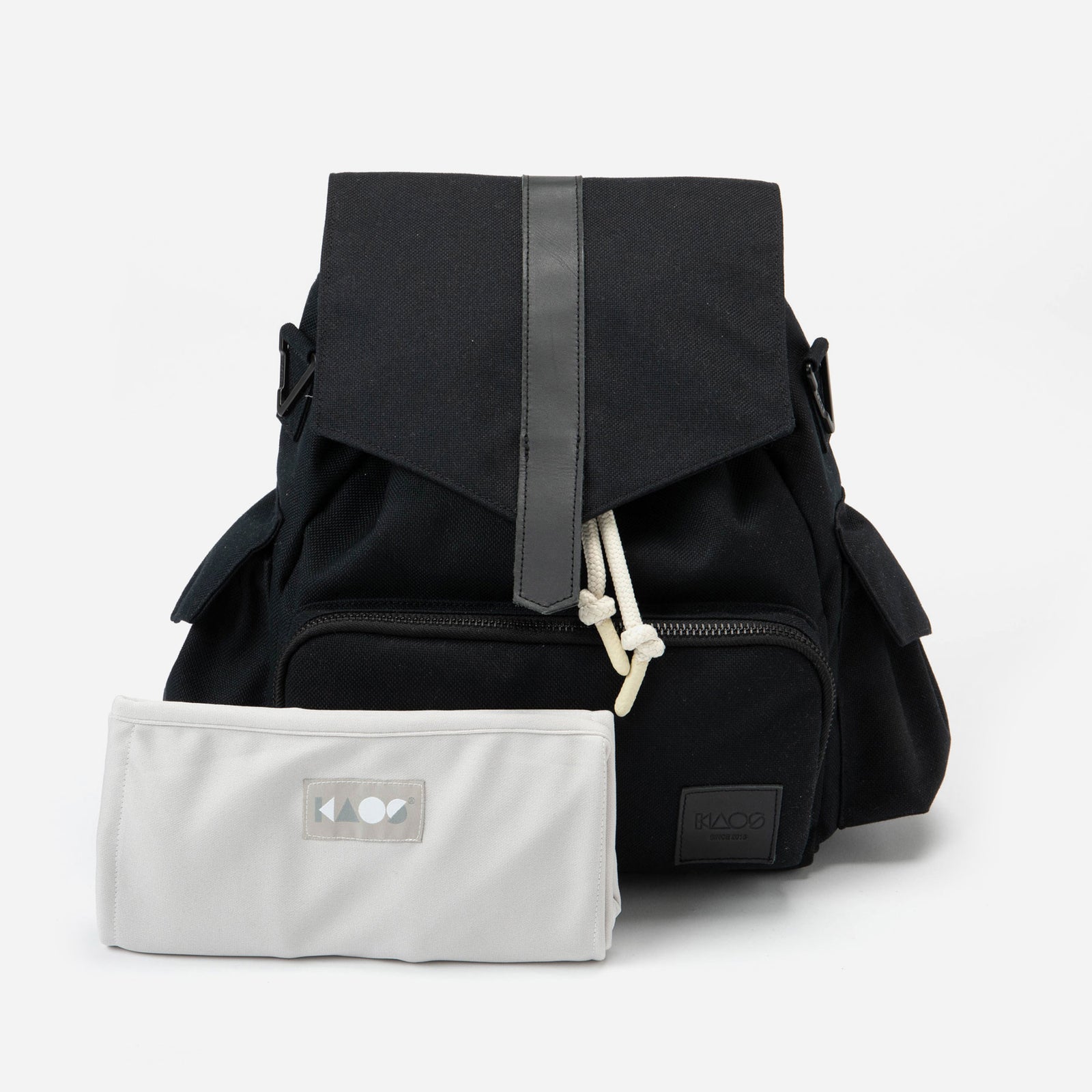 KAOS Skiptitaska Black